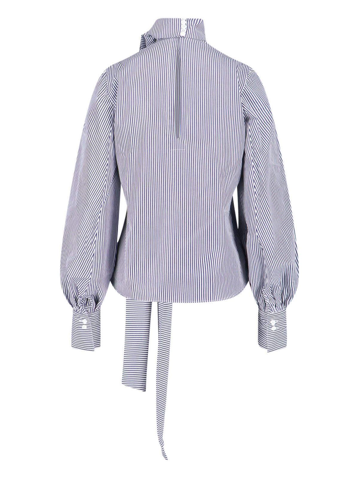 Finamore Shirts Blue Cotton