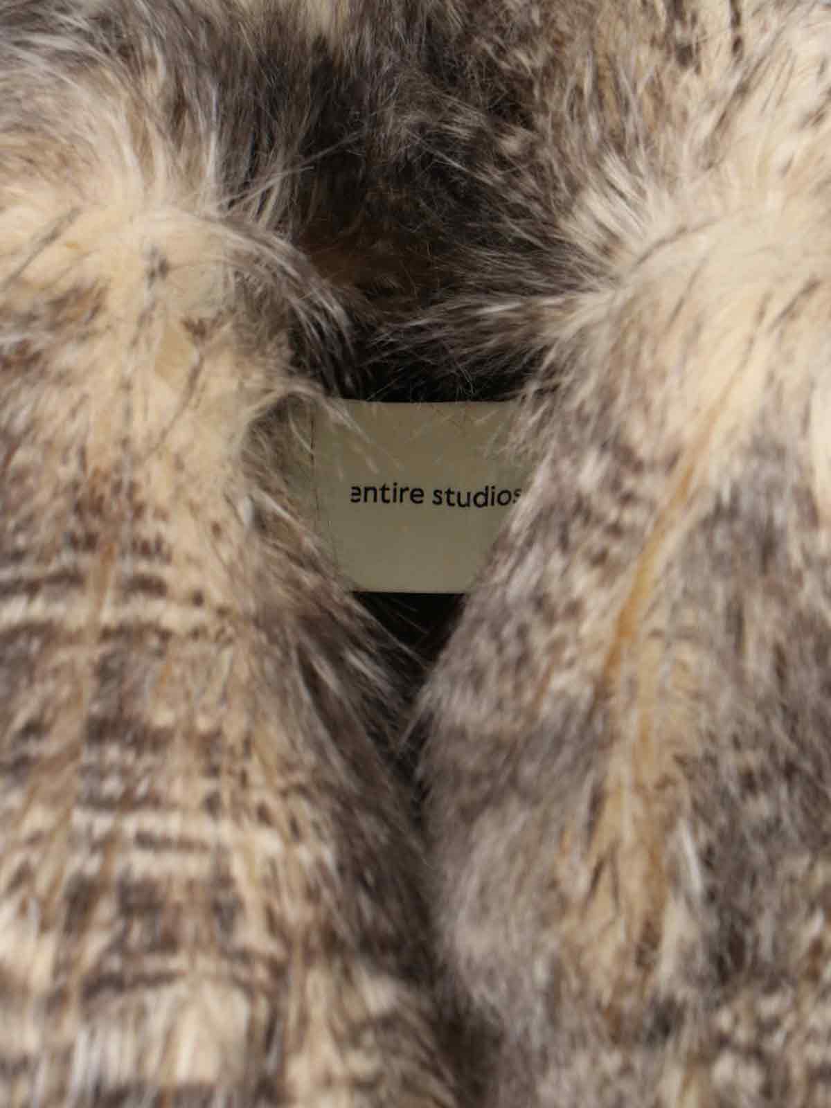 Entire Studios Jackets Beige Modacrylic