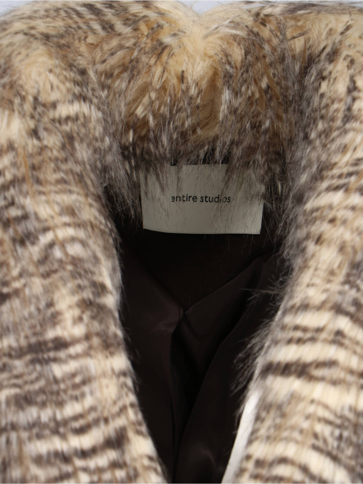 ENTIRE STUDIOS Jackets Beige Modacrylic