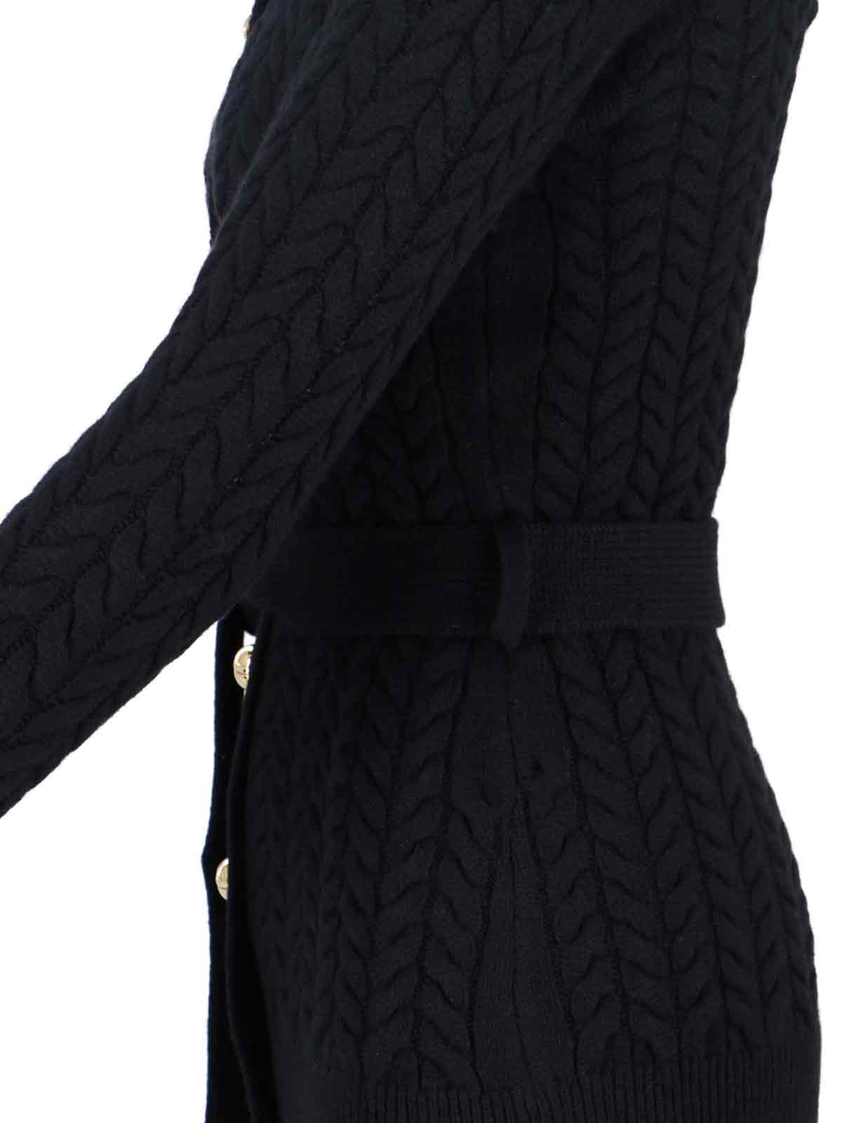 PATOU Sweaters Black Merino Wool