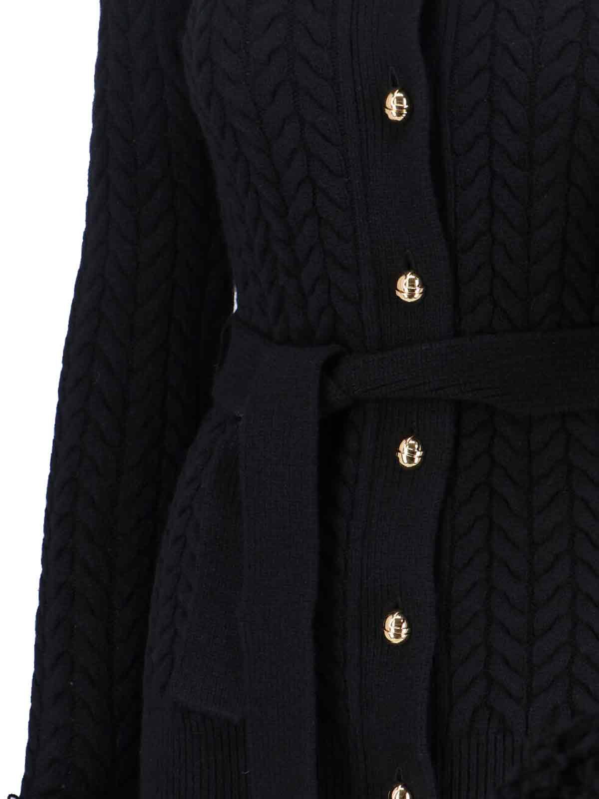 PATOU Sweaters Black Merino Wool