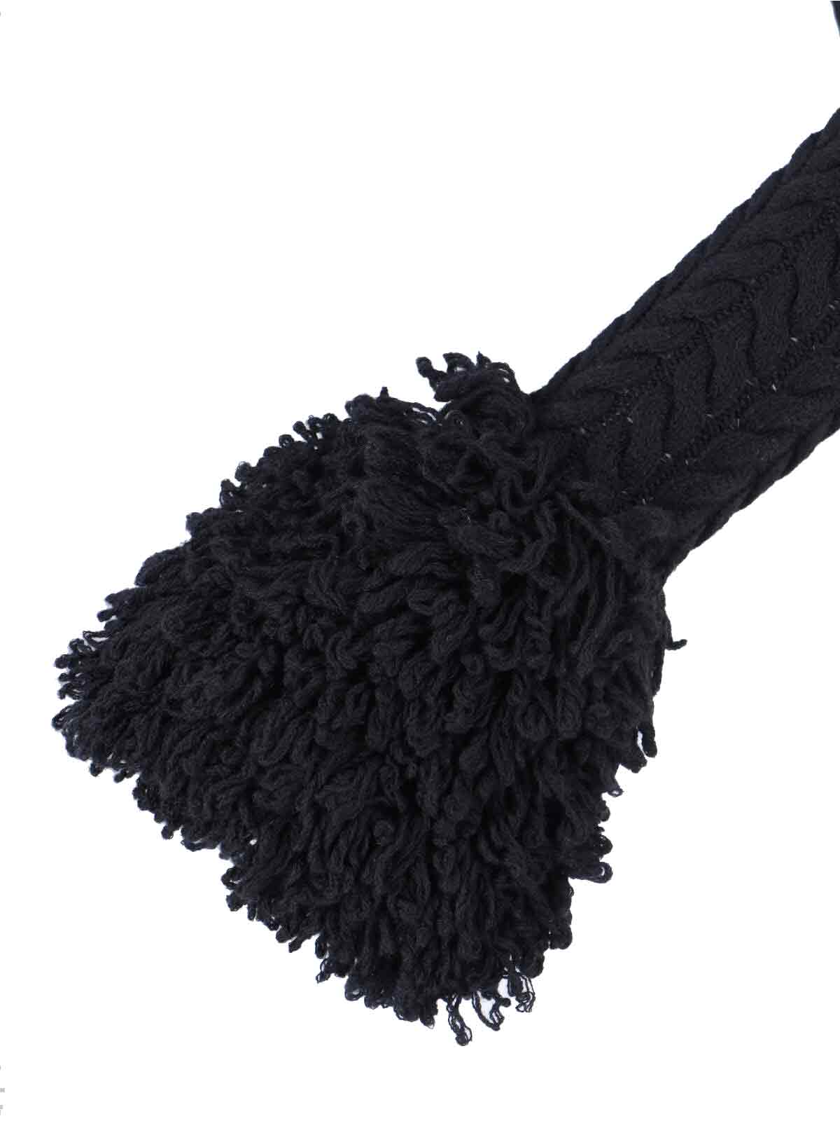 PATOU Sweaters Black Merino Wool