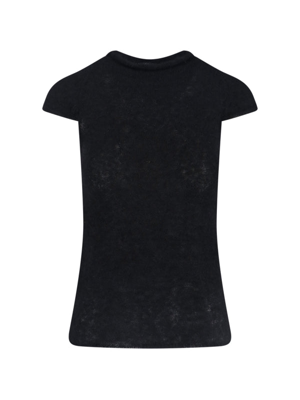 Paloma Wool 71% Alpaca sweater in black