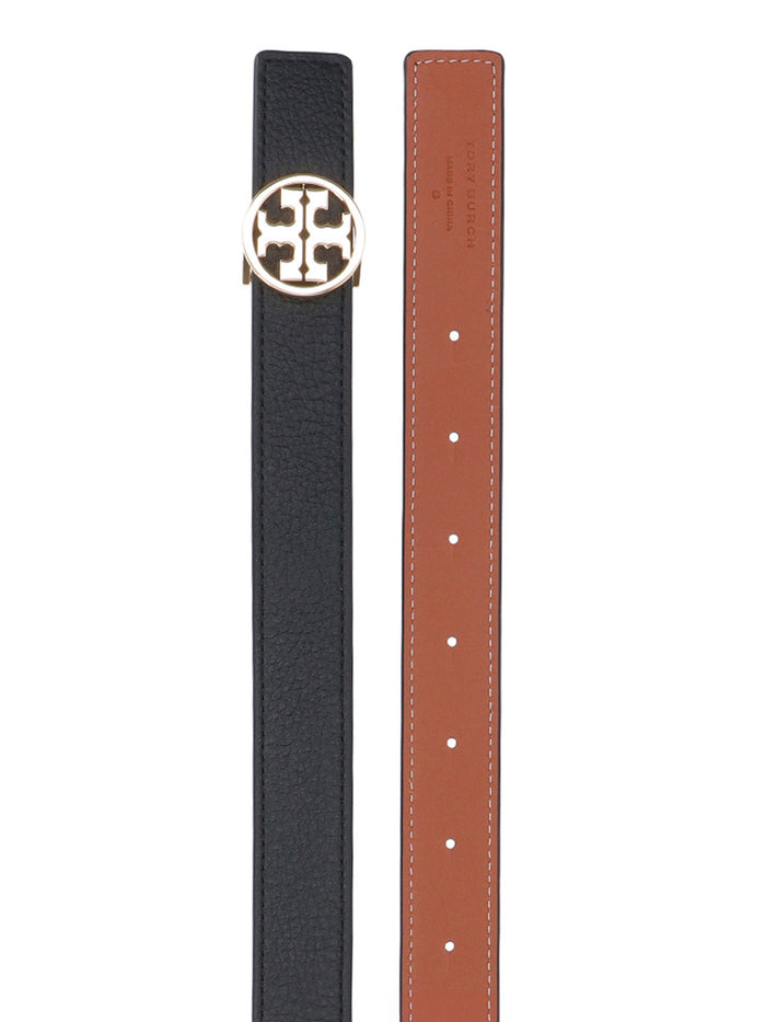 Tory Burch Belts Black Main Body: Cow Leather