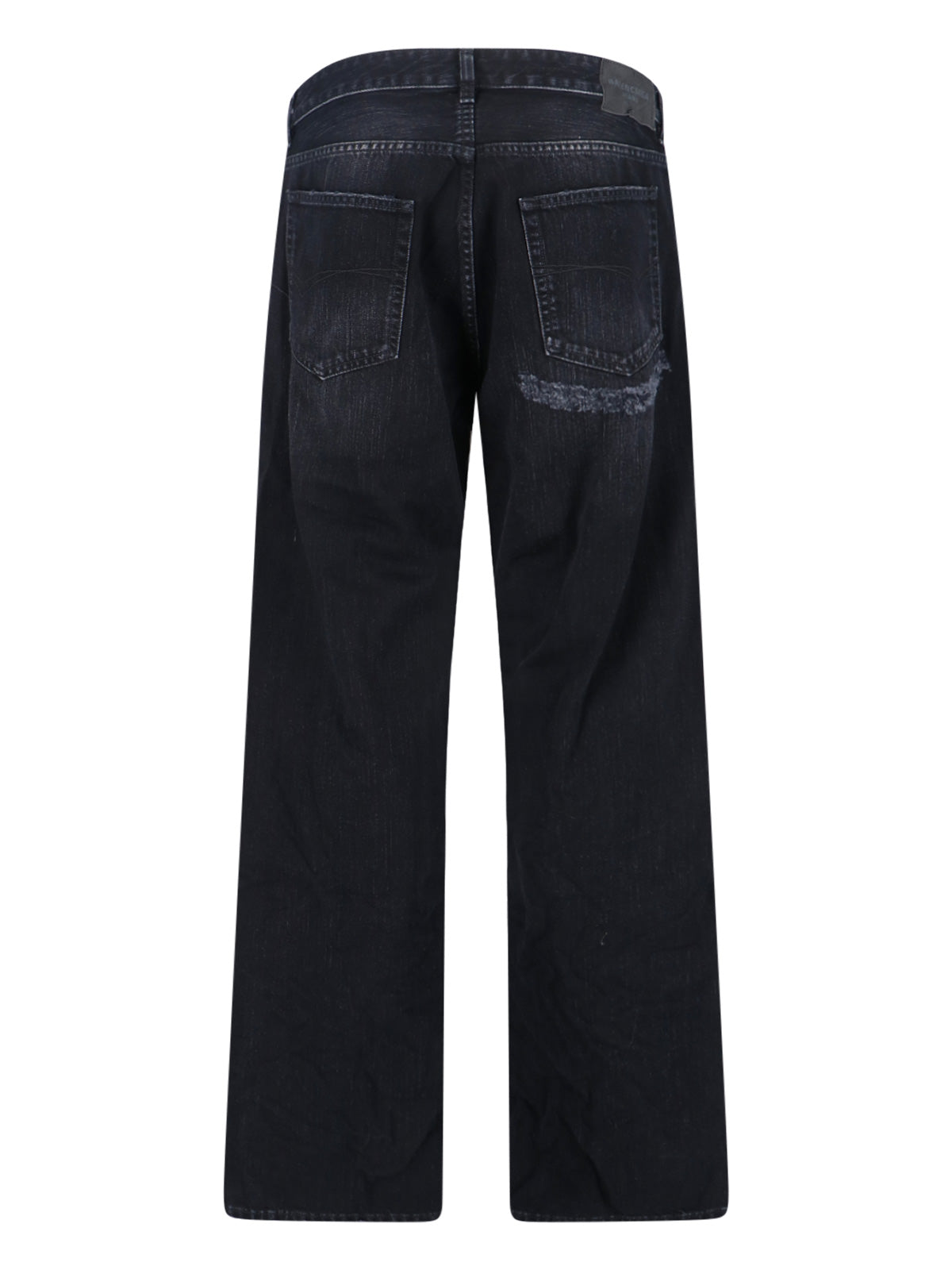 Balenciaga Jeans Black Cotton