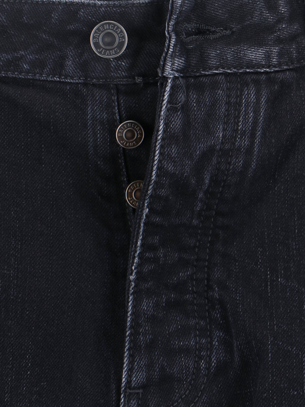 Balenciaga Jeans Black Cotton