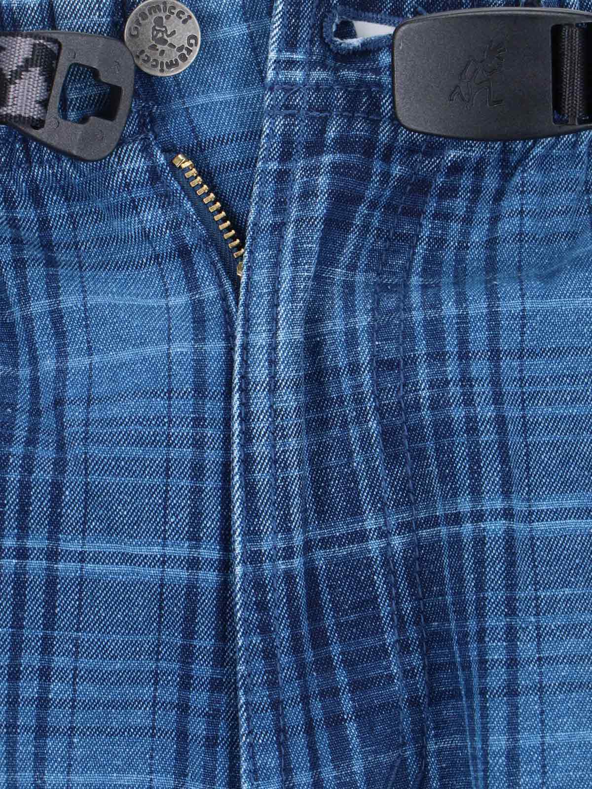 GRAMICCI Trousers Blue Cotton