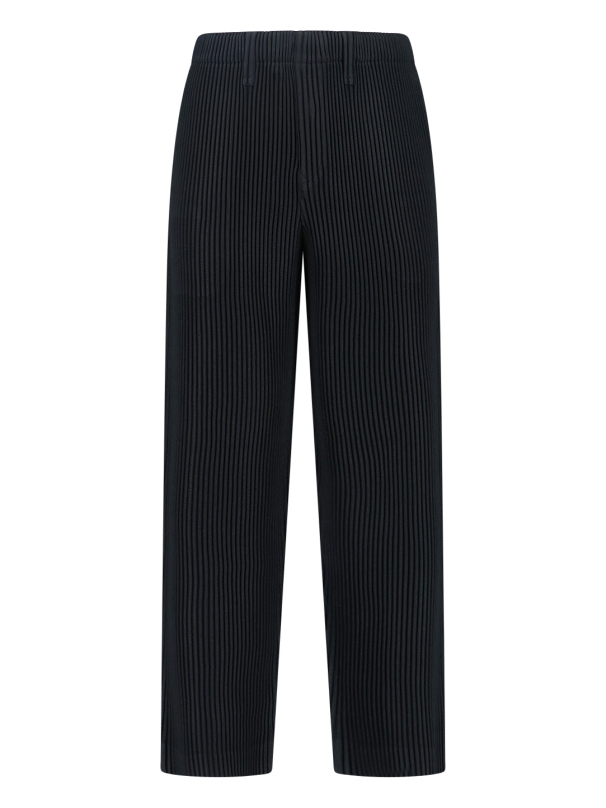 Homme Plisse Issey Miyake Trousers Black Polyester