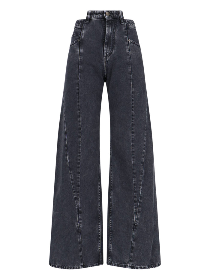 Maison Margiela Jeans Black Cotton