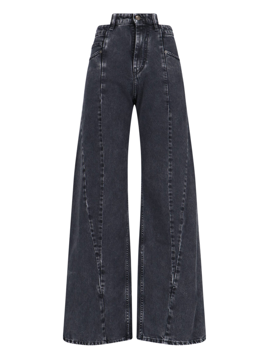 Maison Margiela 100% Cotton jeans in gray