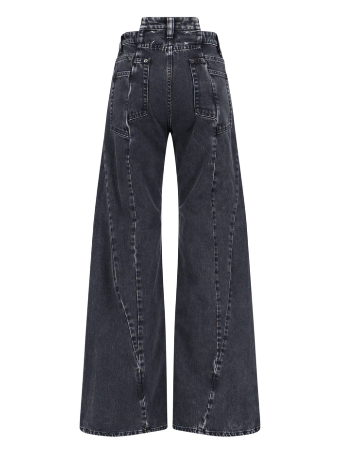 Maison Margiela Jeans Black Cotton