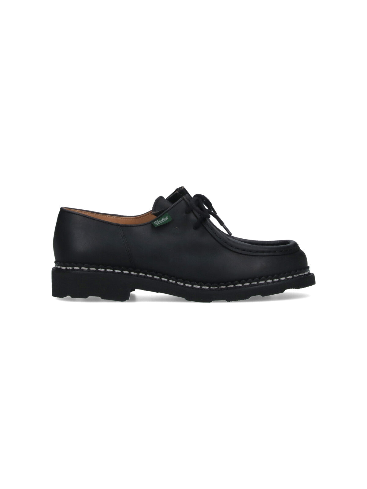 Paraboot Flat shoes Black Calf Leather