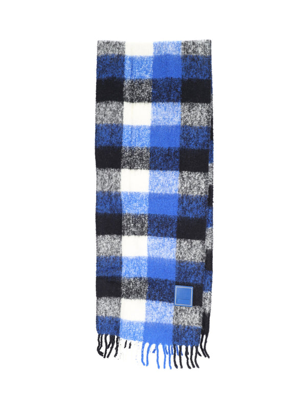 Ader Error 40% Wool scarf in blue