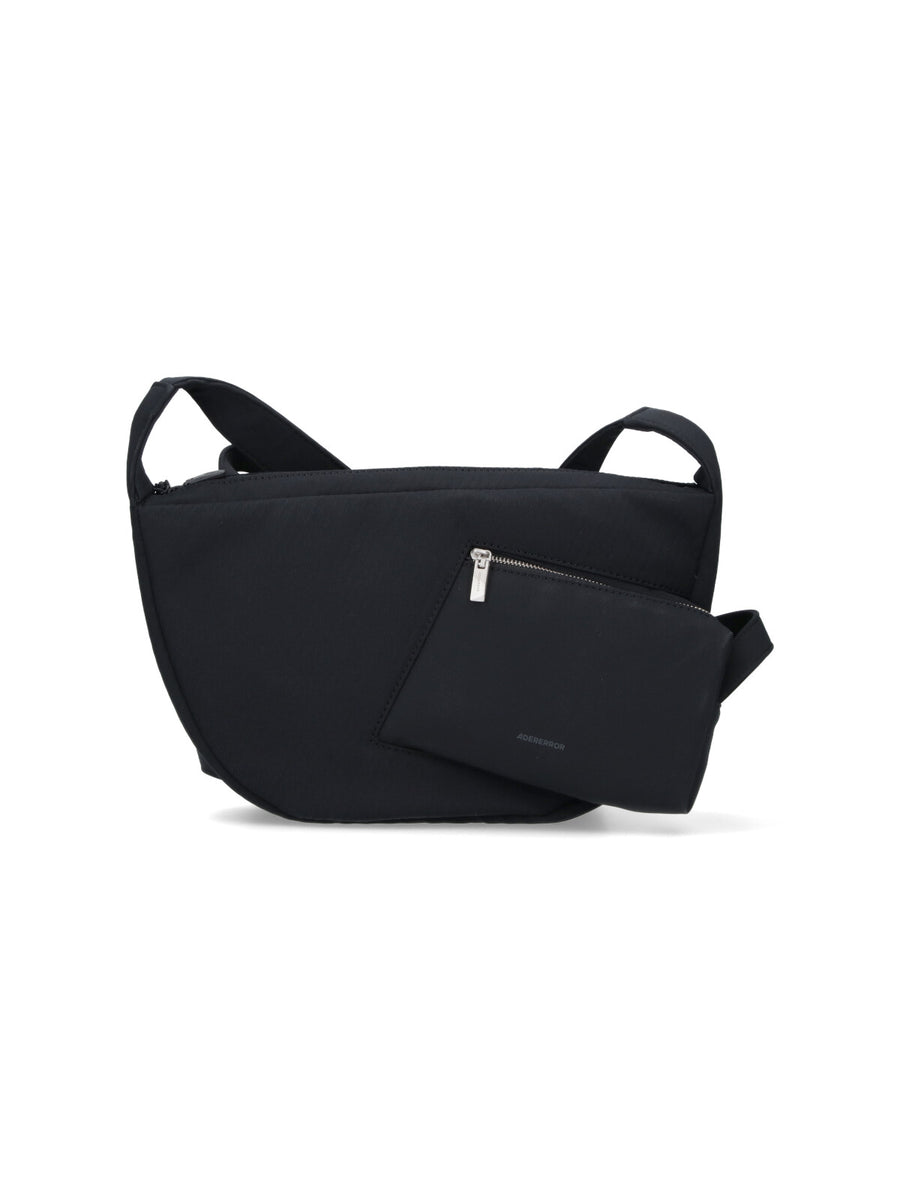 Ader Error 100% Polyester crossbody bag in black