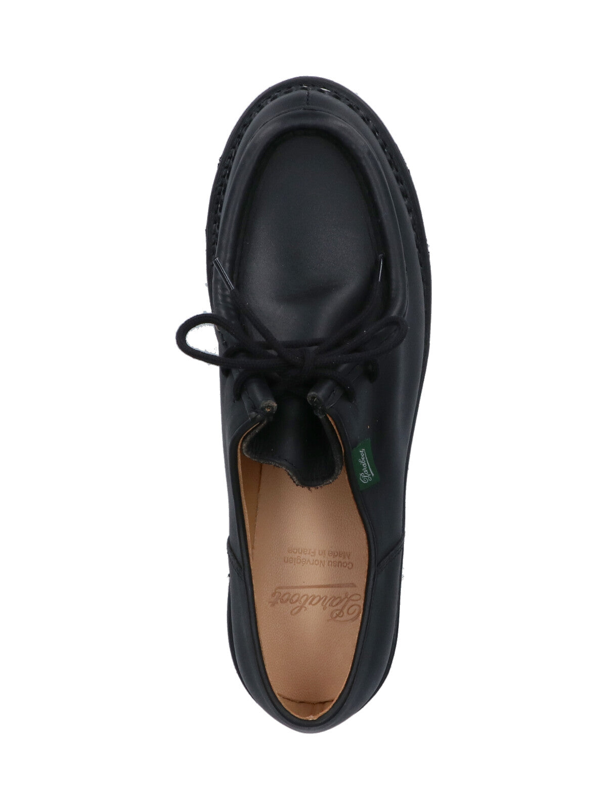Paraboot Flat shoes Black Calf Leather