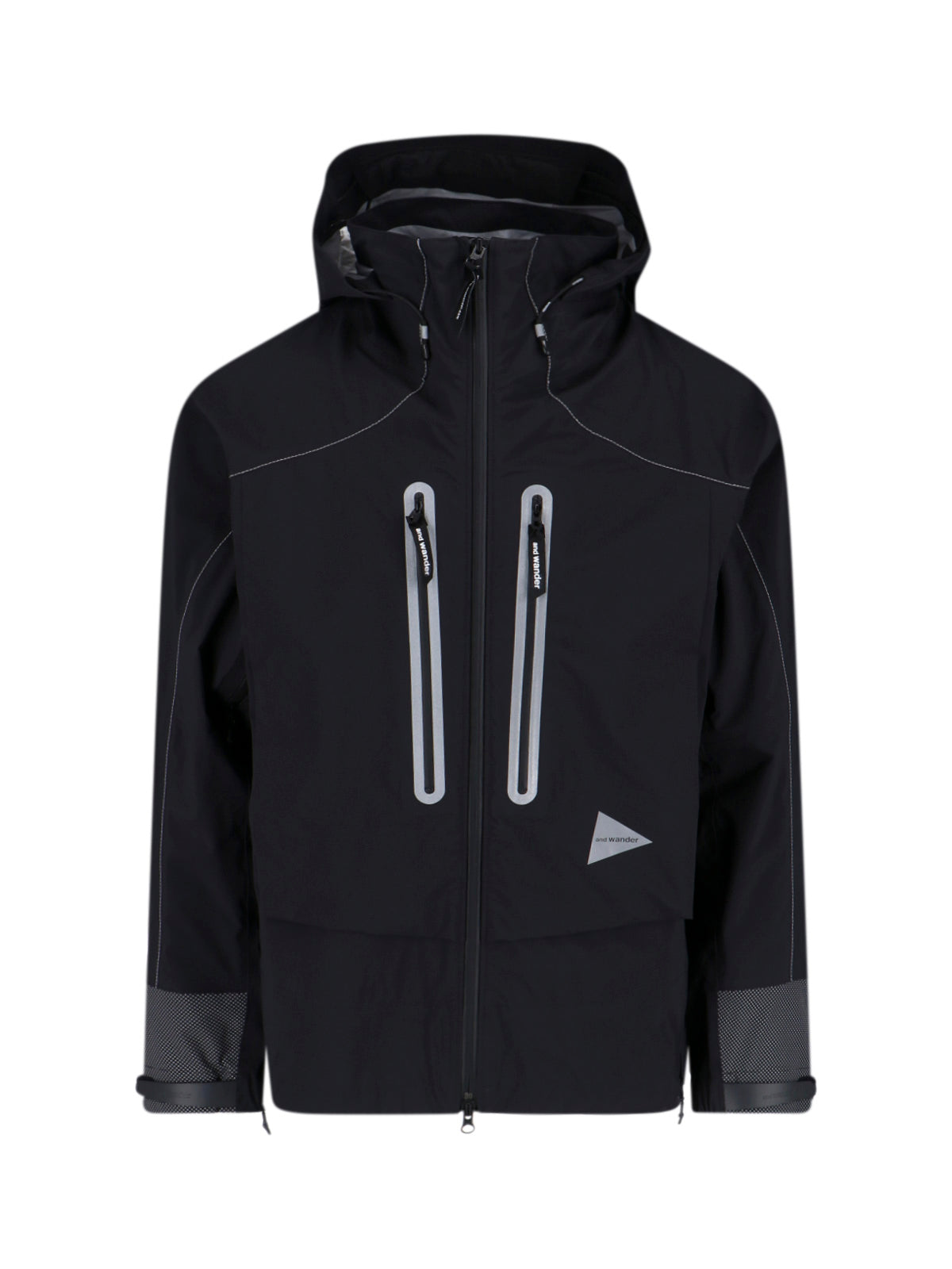 And Wander Jackets Black Nylon