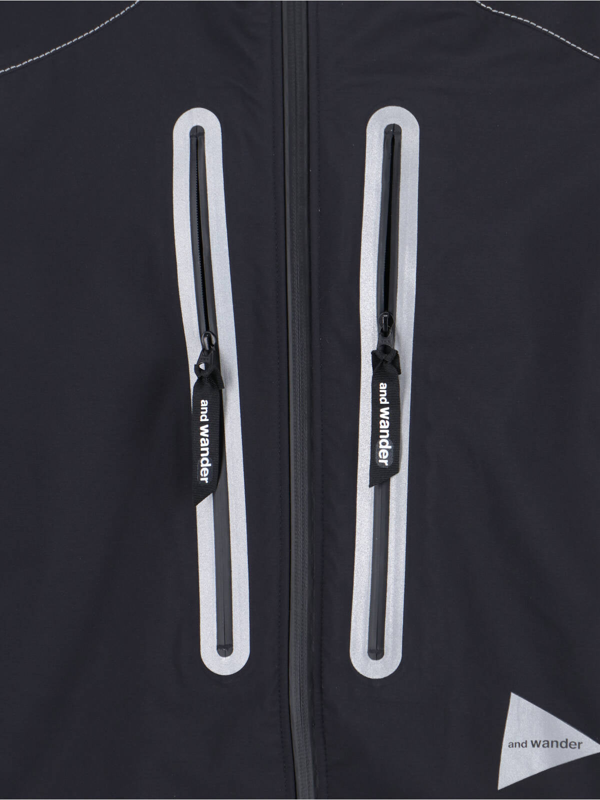 And Wander Jackets Black Nylon