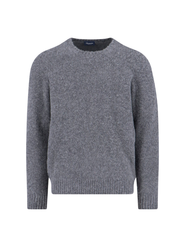 Drumohr 100% cashmere sweater in gray