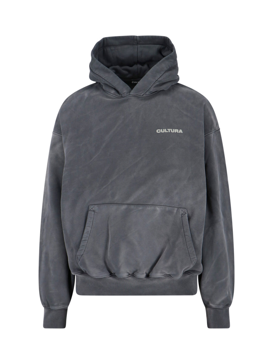 Cultura 100% Cotton hoodie in gray