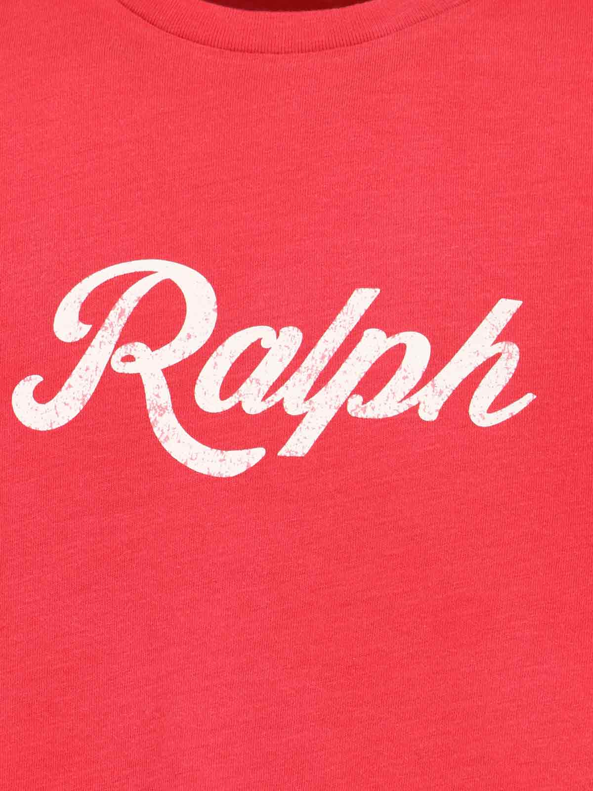 Polo Ralph Lauren T-shirts and Polos Red Cotton
