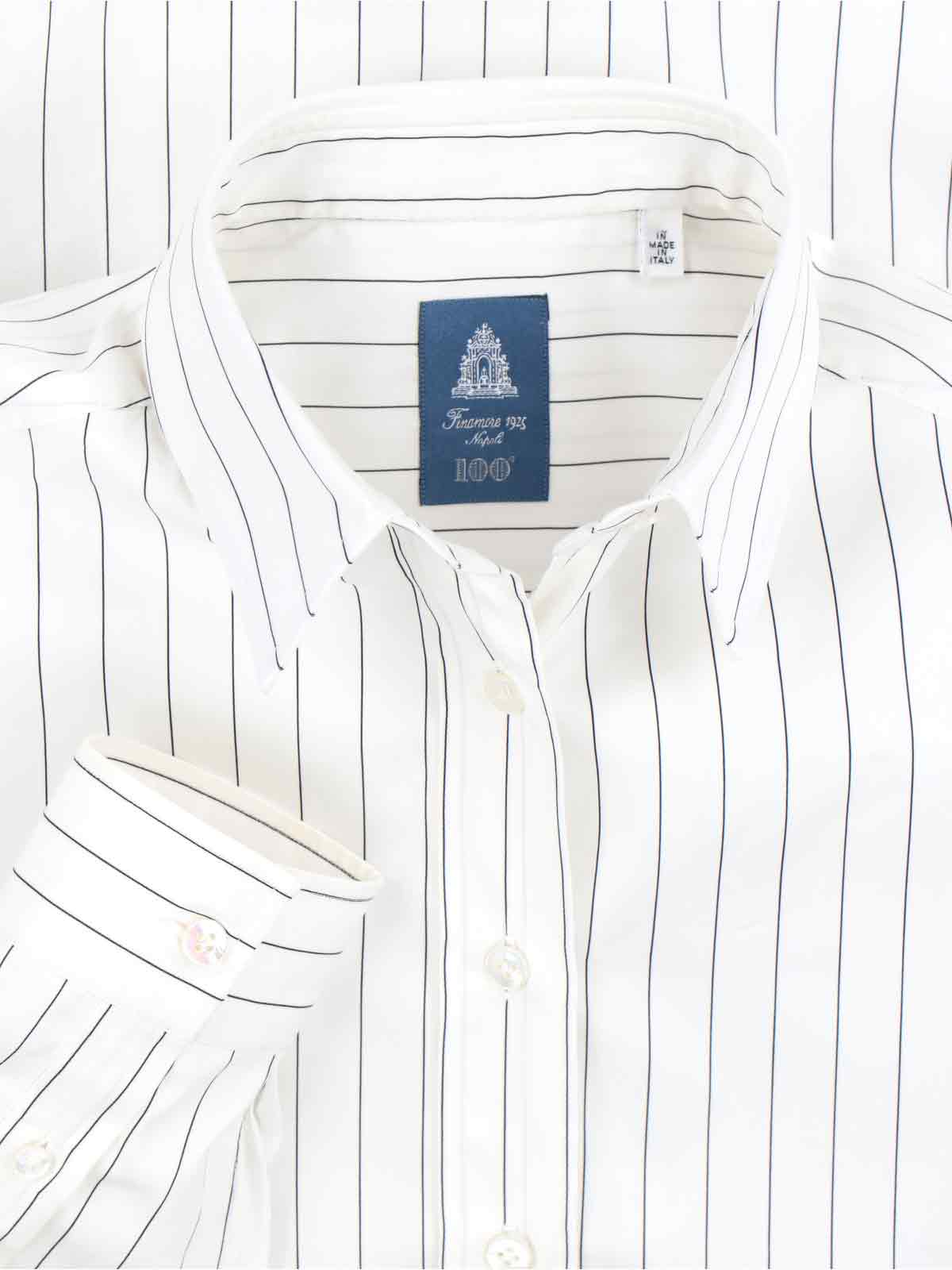 Finamore Shirts White Cotton