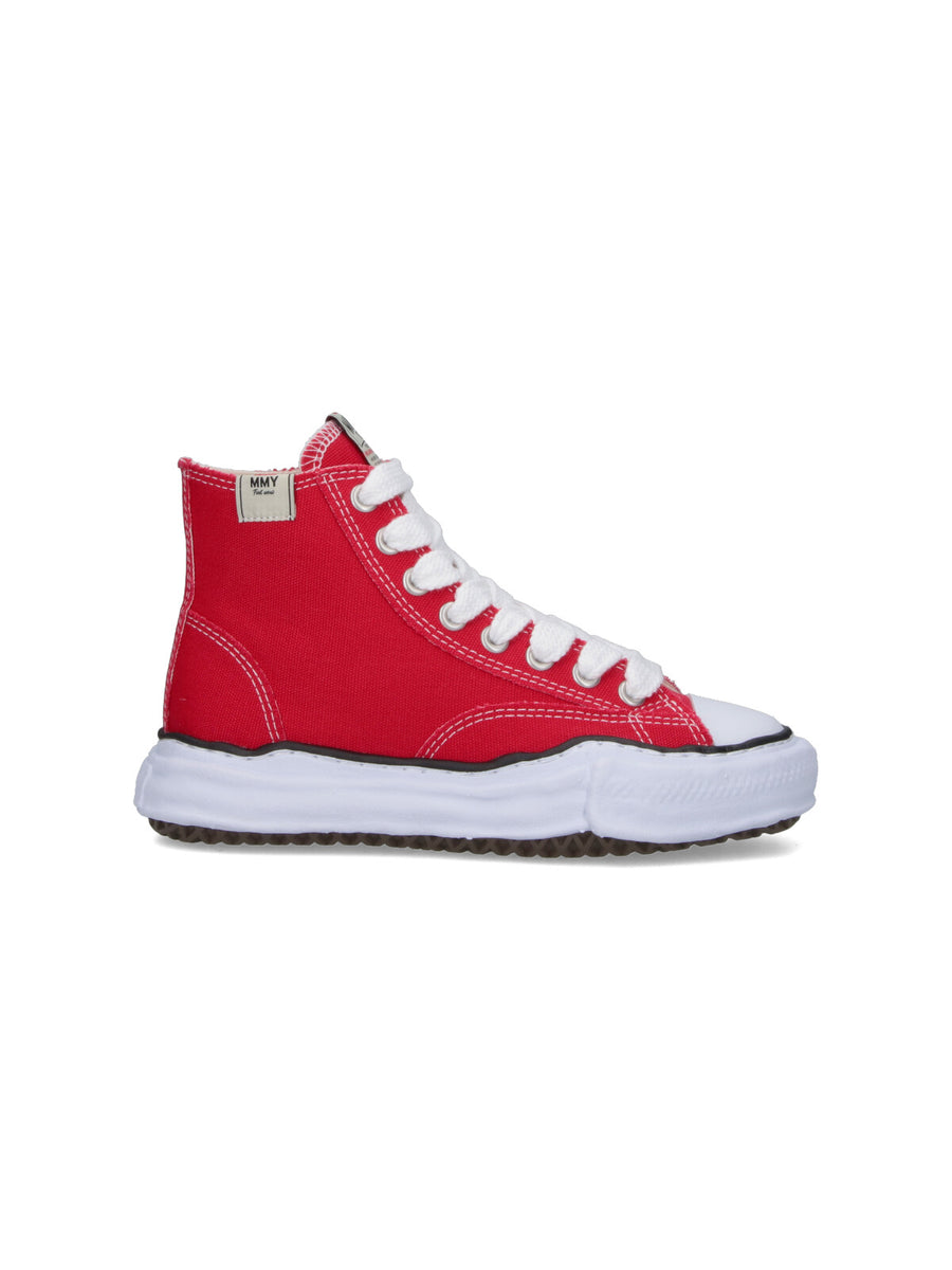 Maison Mihara Yasuhiro Upper: 100% Cotton sneaker in red