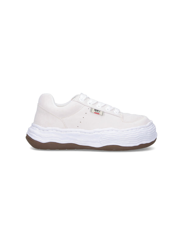 Maison Mihara Yasuhiro Upper: 100% Cow Leather sneaker in white