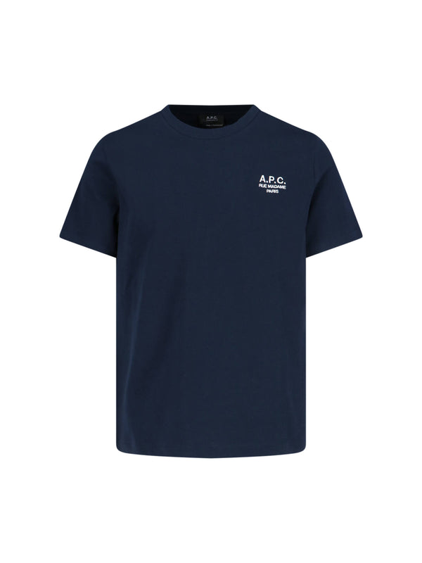A.P.C. 100% Organic Cotton t-shirt in navy