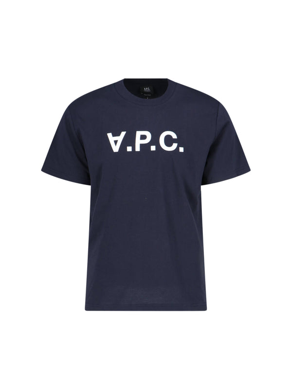 A.P.C. 100% Organic Cotton t-shirt in navy
