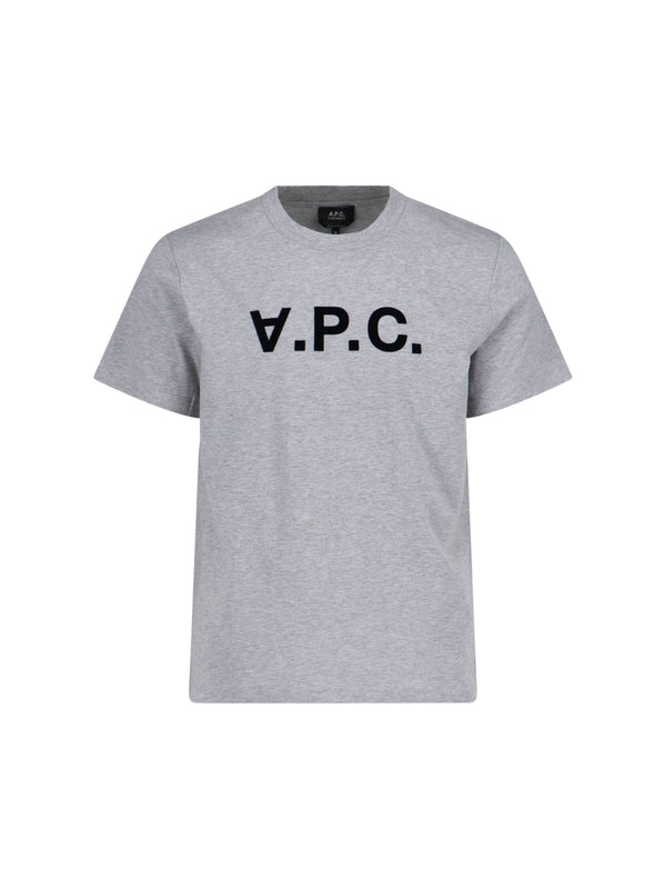 A.P.C. 100% Organic Cotton t-shirt in gray