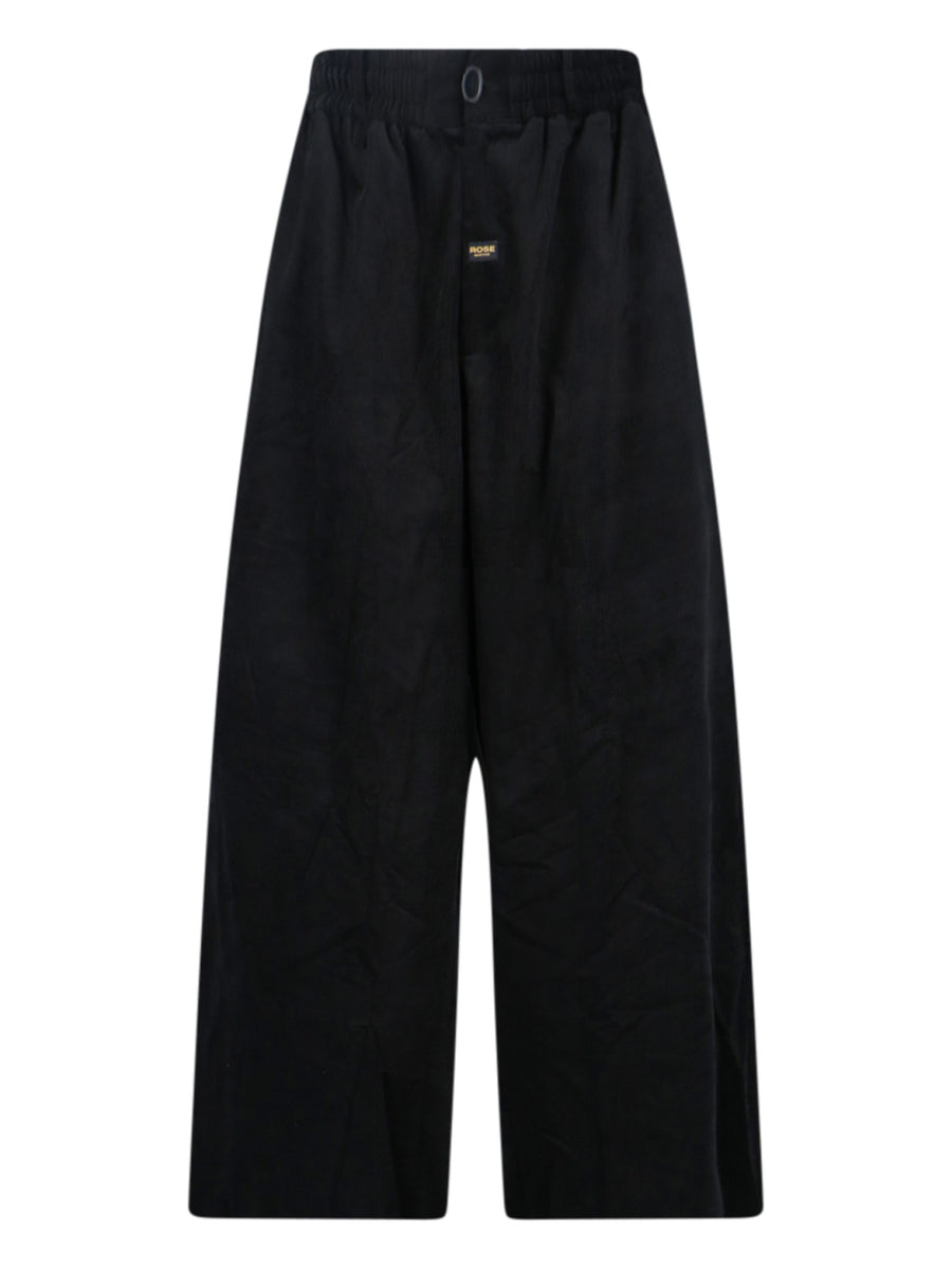 Martine Rose 100% Cotton trousers in black
