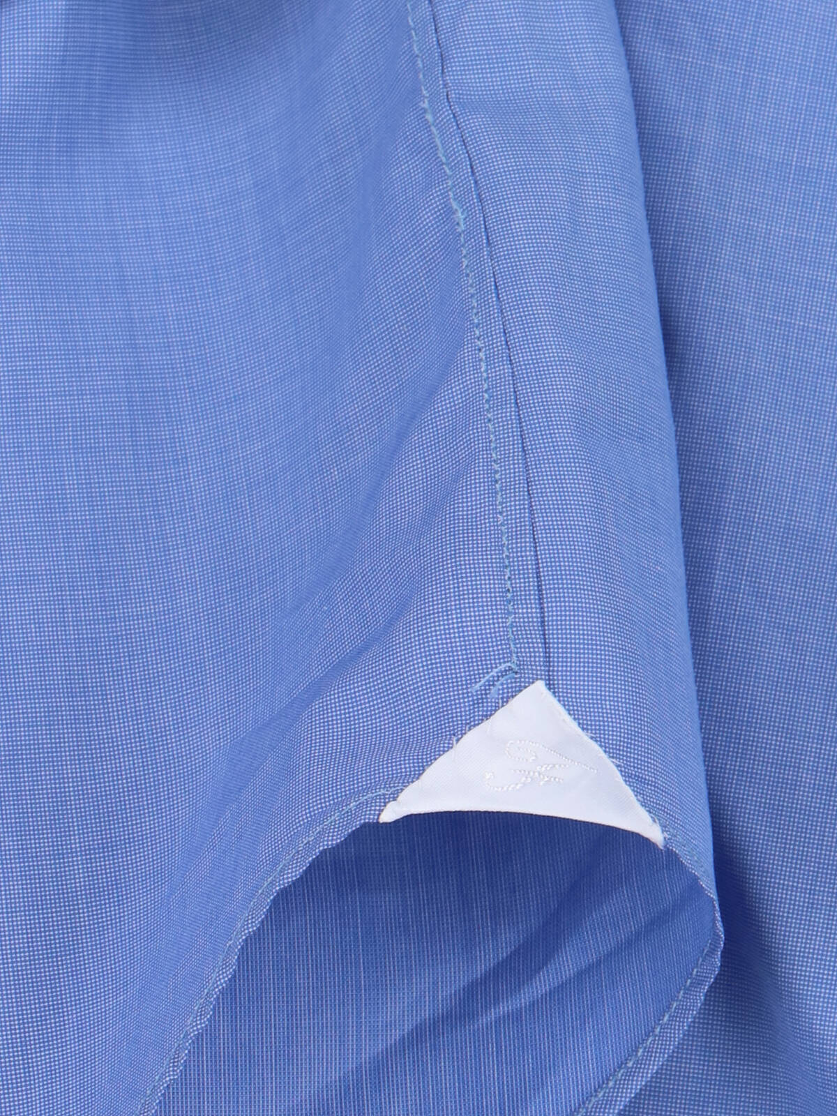 Finamore Shirts Blue Cotton