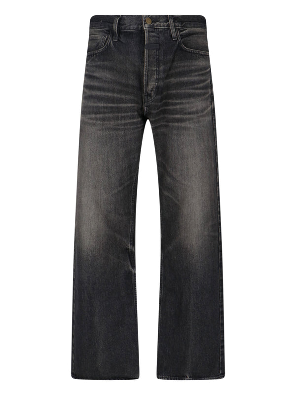 Fear Of God 100% Cotton jeans in black