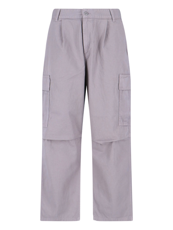 Carhartt Wip 100% Organic Cotton cargo pants in gray