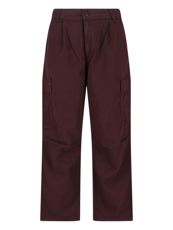 Carhartt Wip 100% Organic Cotton cargo pants in brown