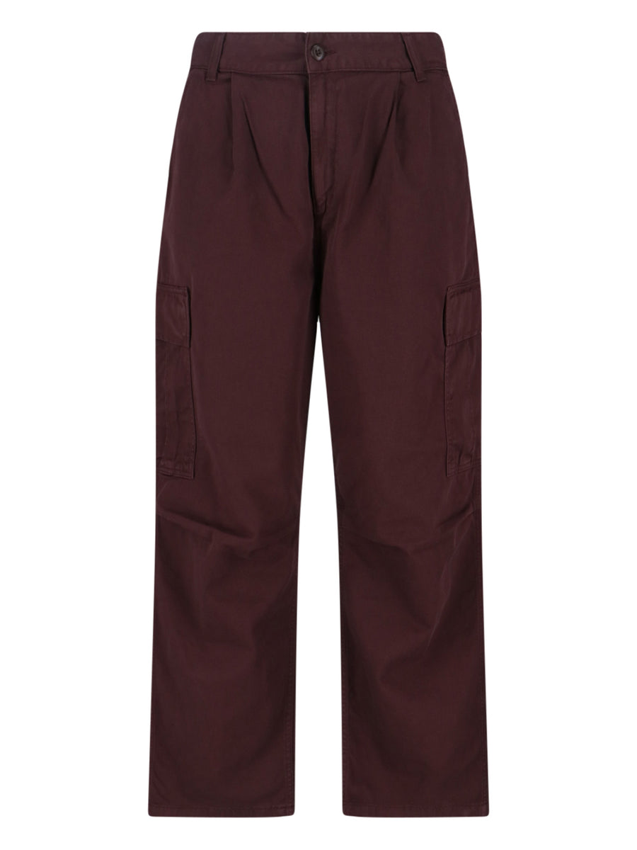 Carhartt Wip 100% Organic Cotton cargo pants in brown