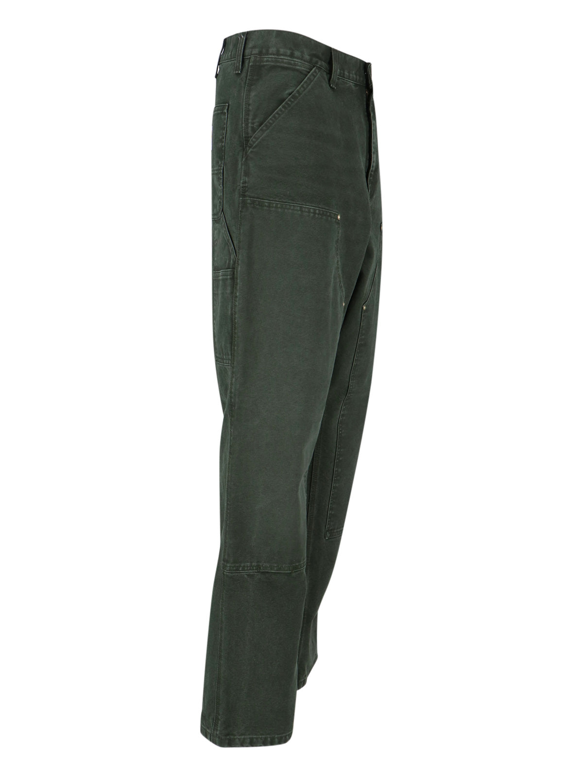 Carhartt WIP Trousers Green Organic Cotton