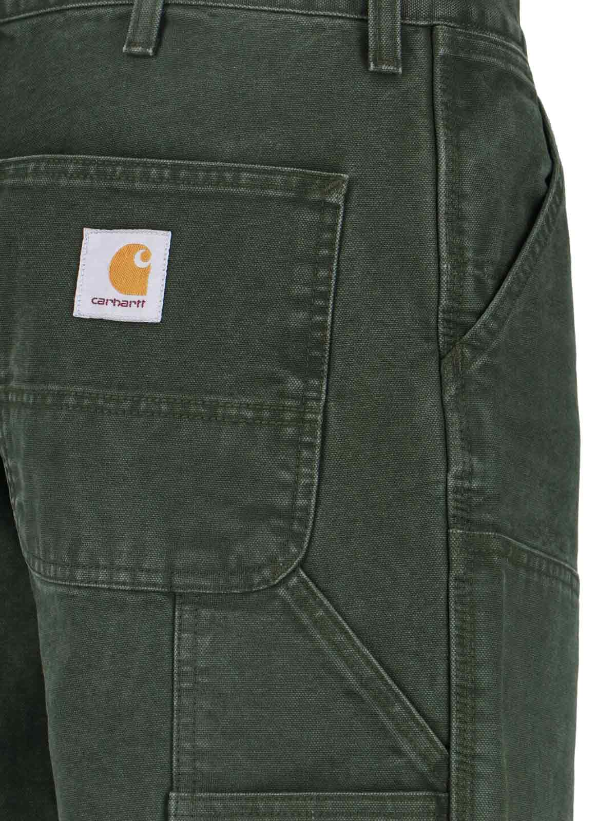 Carhartt WIP Trousers Green Organic Cotton
