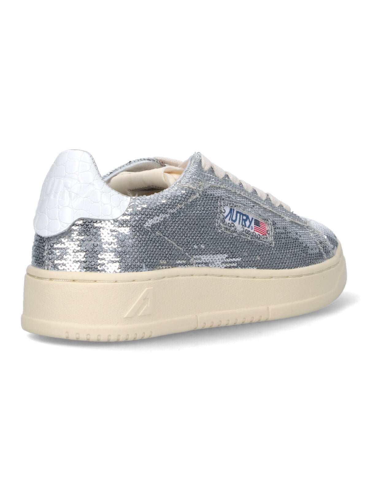 AUTRY Sneakers Silver Upper: Polyester