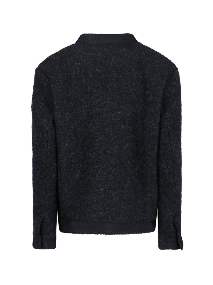 LN22 Jackets Black Wool
