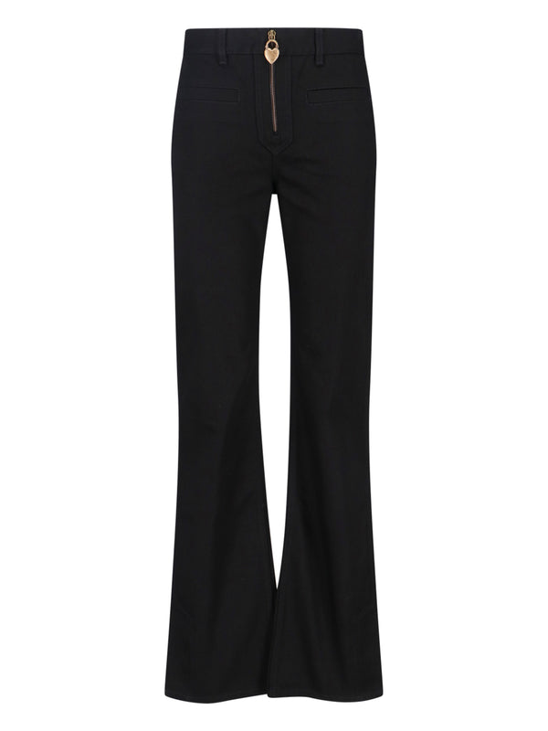 Chloè Outer Shell: 100% Cotton jeans in black