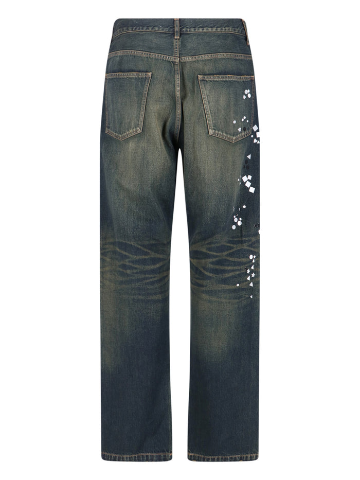 Maison Mihara Yasuhiro Jeans Blue Cotton