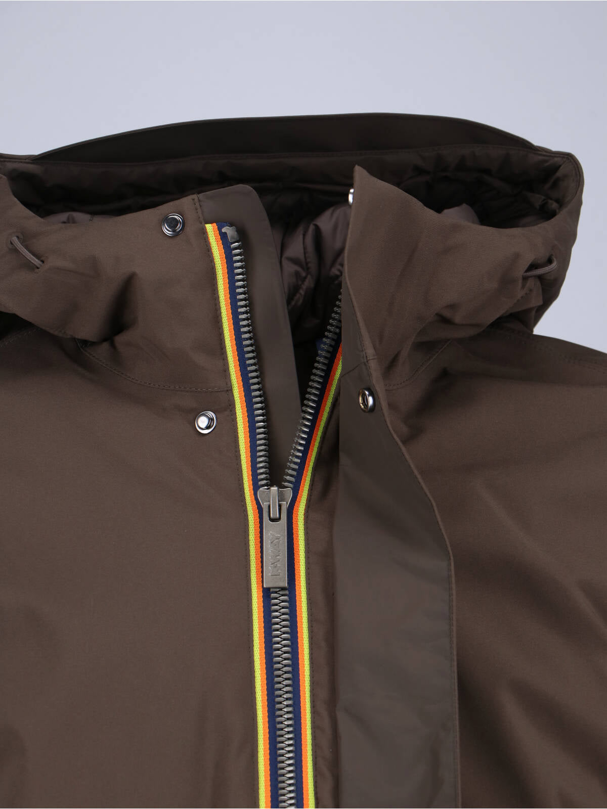 K-Way Jackets Brown Polyester