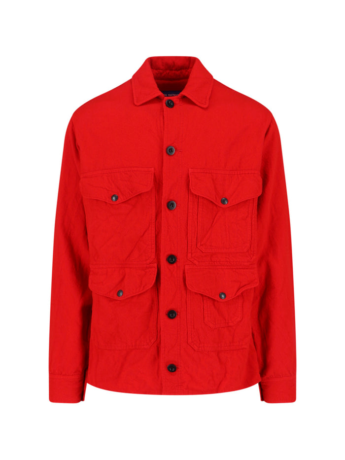 Junya Watanabe Shirts Red Wool