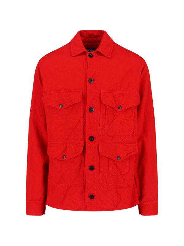 Junya Watanabe 60% Wool jacket in red