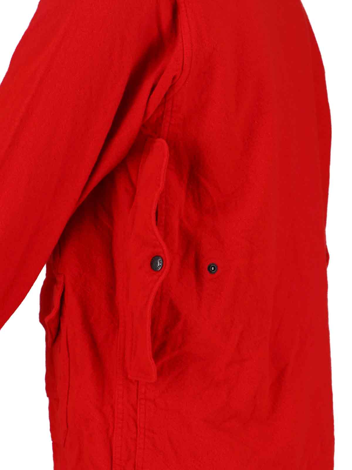 Junya Watanabe Shirts Red Wool