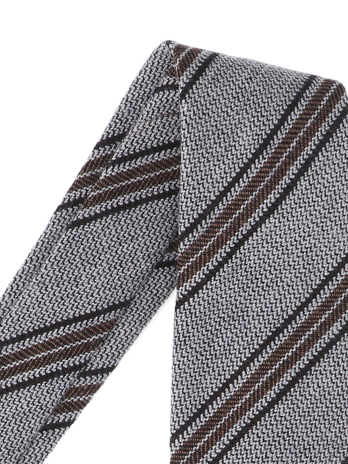 CESARE ATTOLINI Ties Grey Wool