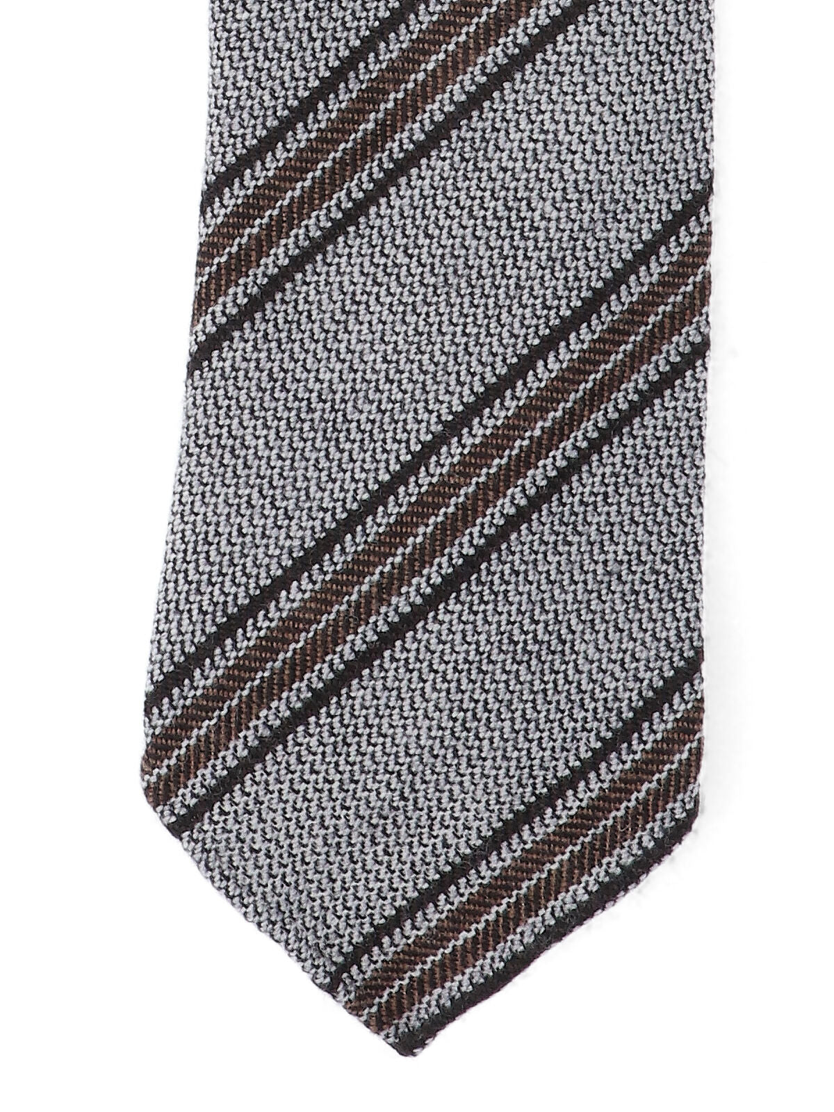 CESARE ATTOLINI Ties Grey Wool