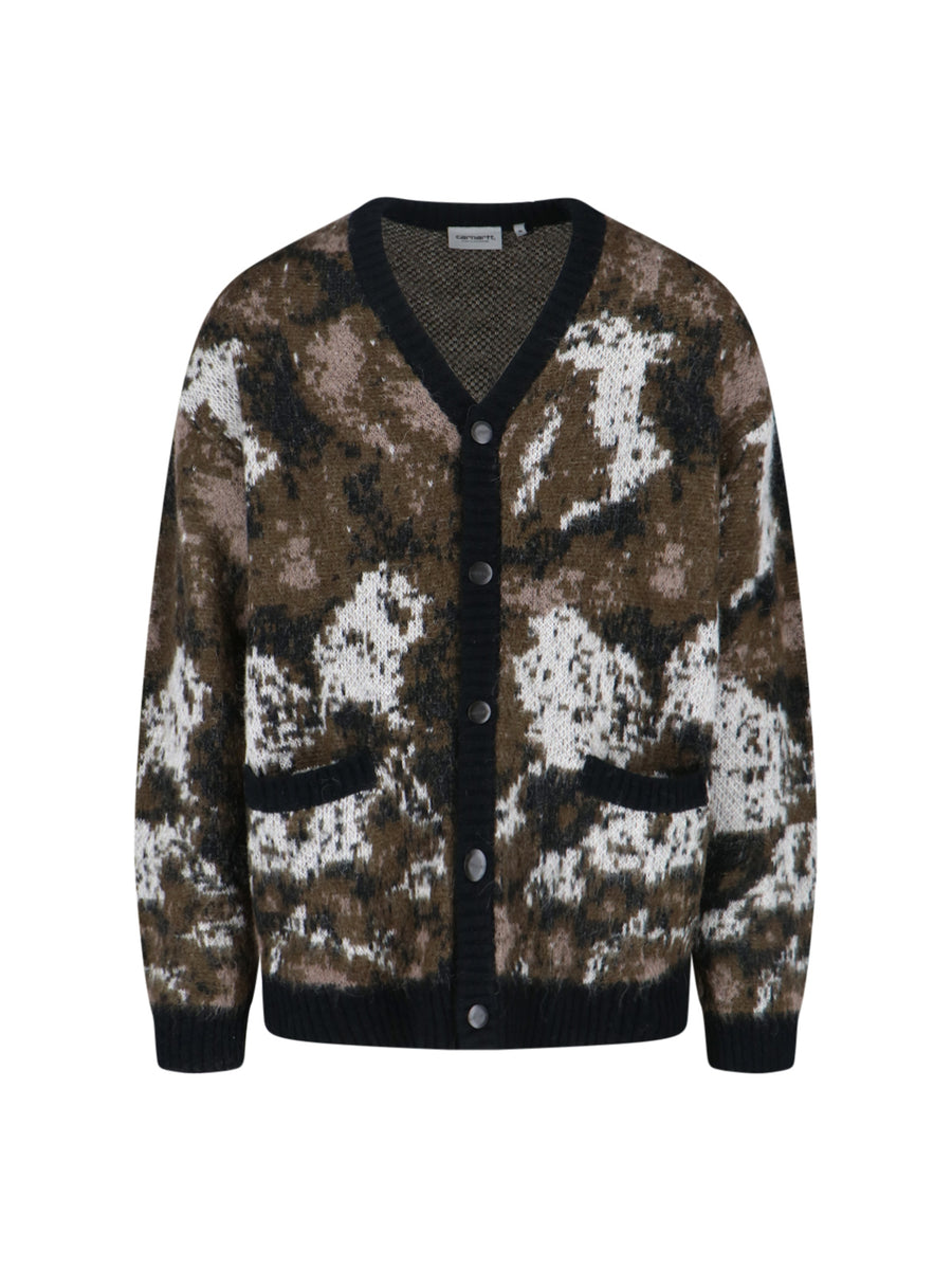 Carhartt Wip 30% Alpaca cardigan in multicolor