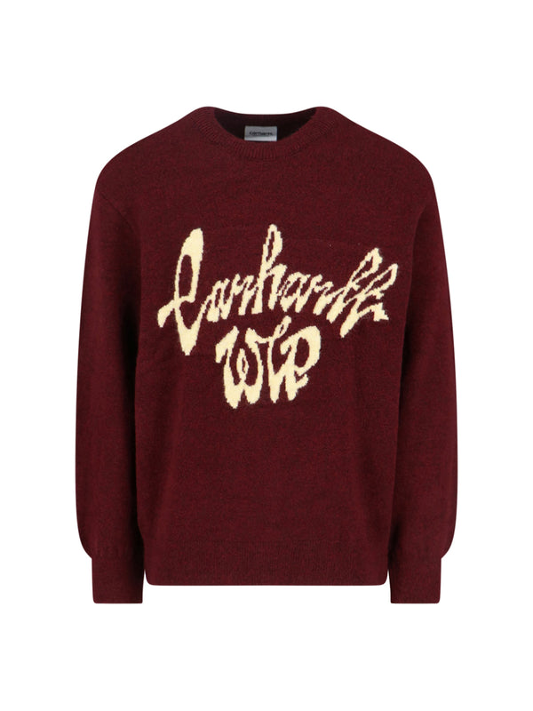 Carhartt Wip 42% Acrylic sweater in red